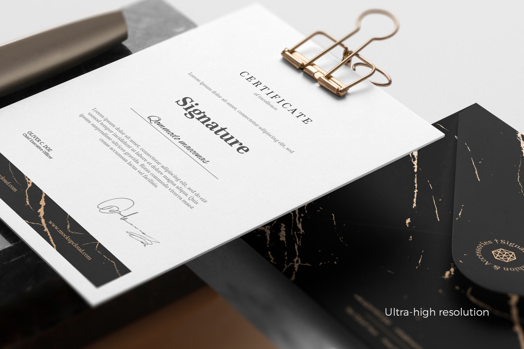 Signature Branding Mockups kit 11