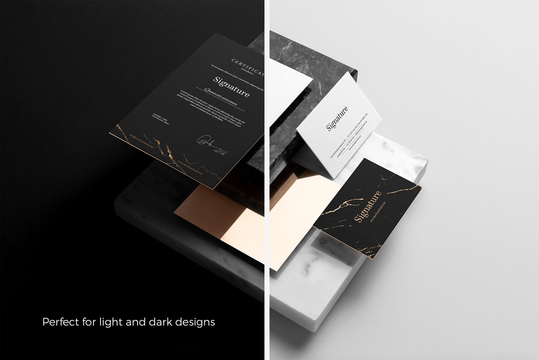Signature Branding Mockups kit 12