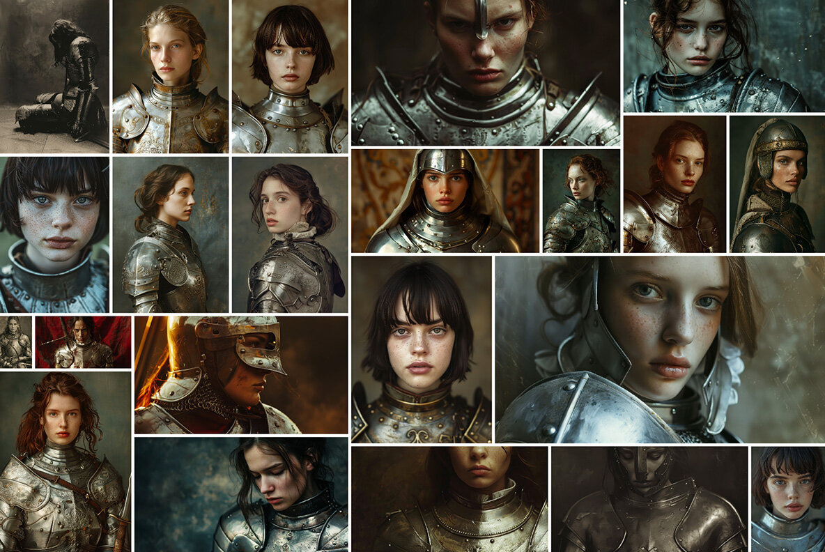 Women knights in armor 3