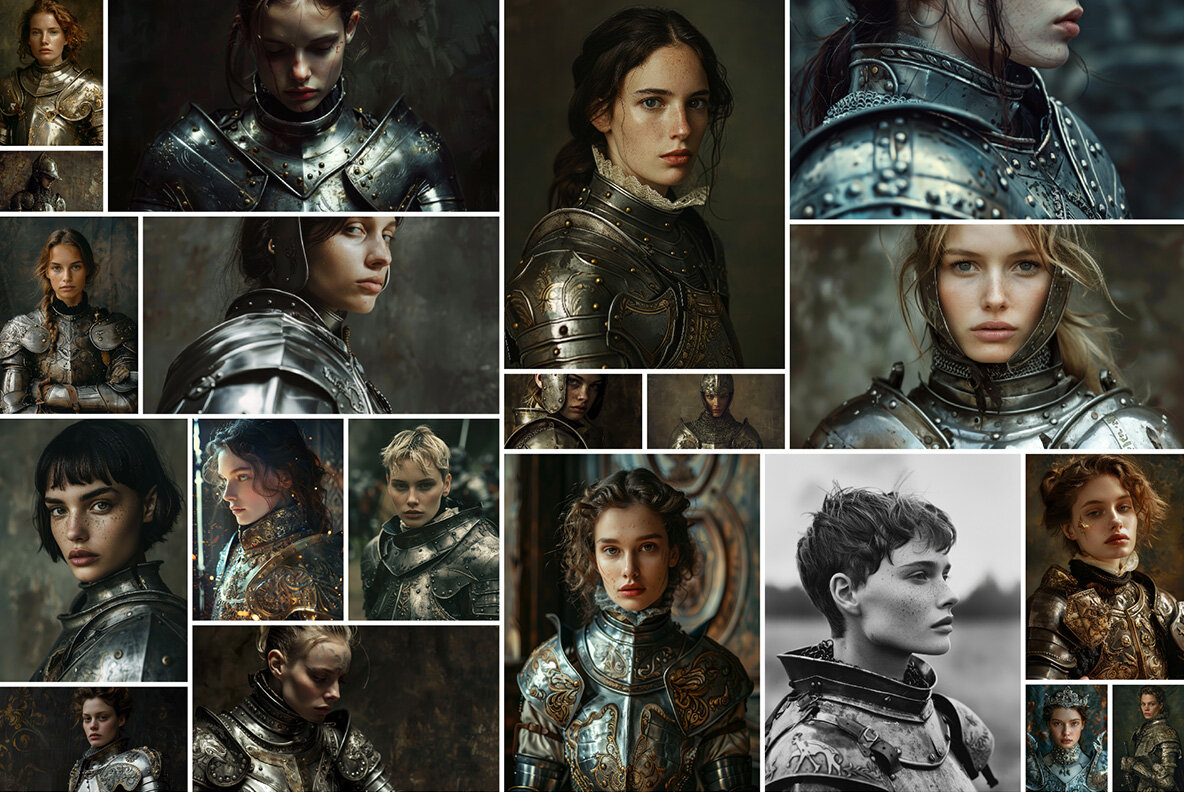 Women knights in armor 4