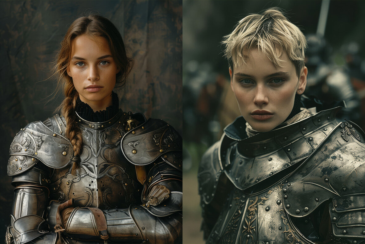 Women knights in armor 11