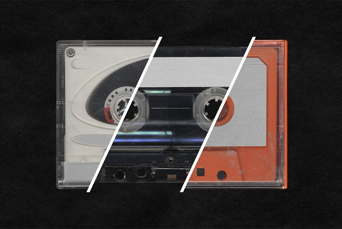 Cassette Tape Maker Mockup Pack 3