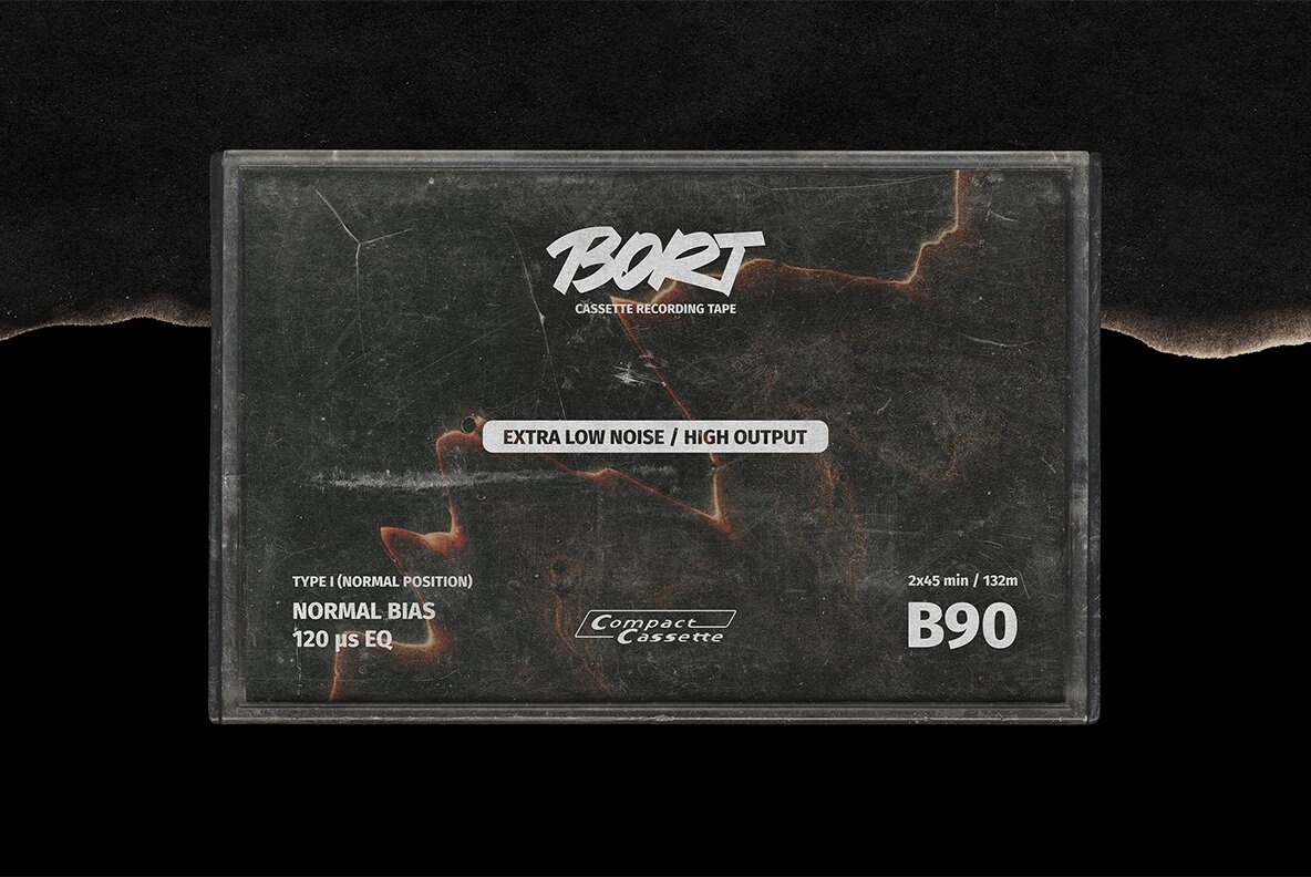 Cassette Tape Maker Mockup Pack 5