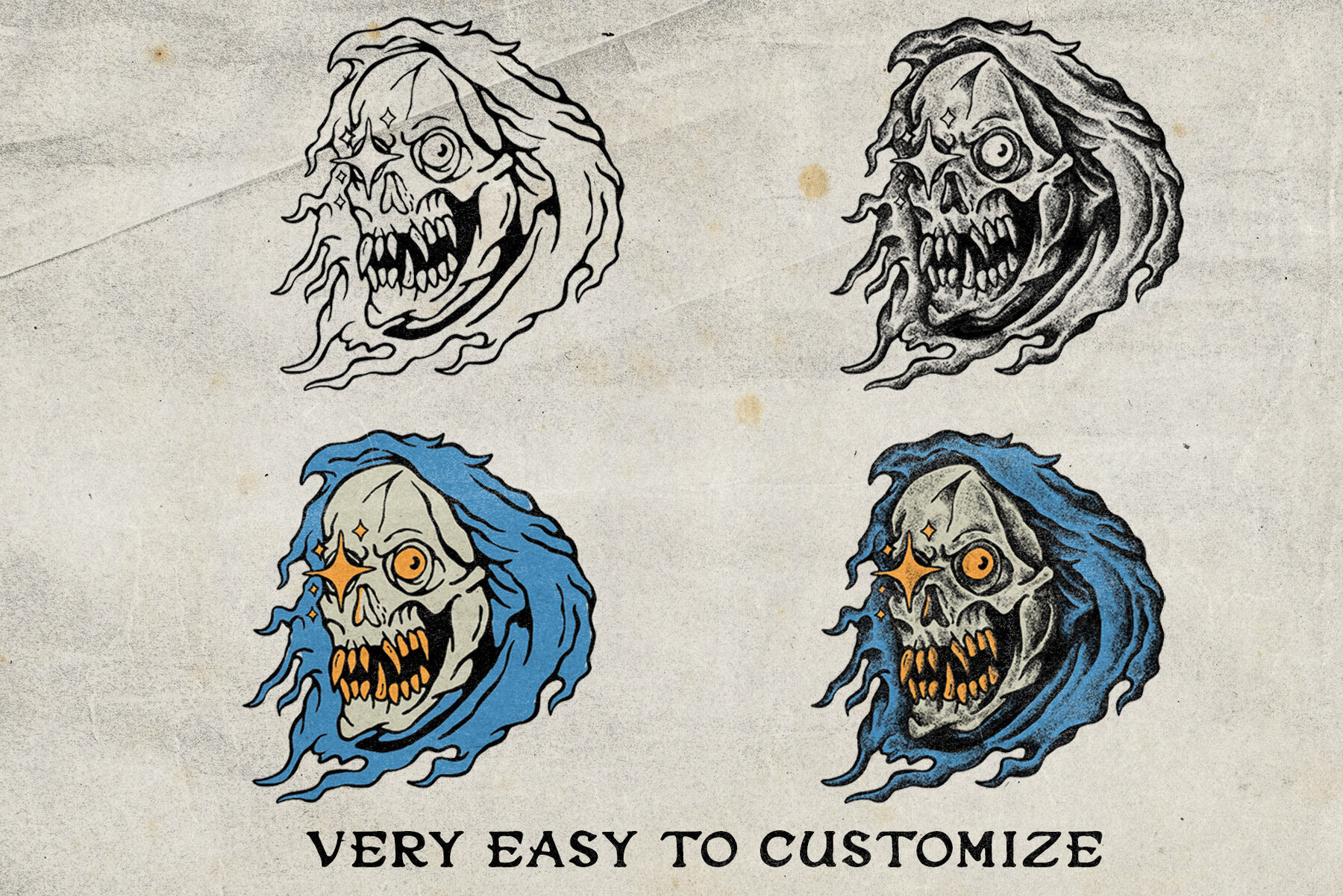 Old School Tattoo Mantri 2