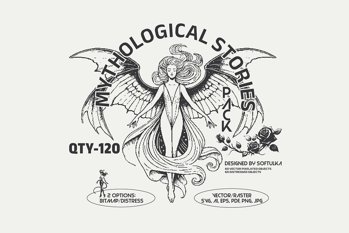 Mythological Stories Vector Pack 1