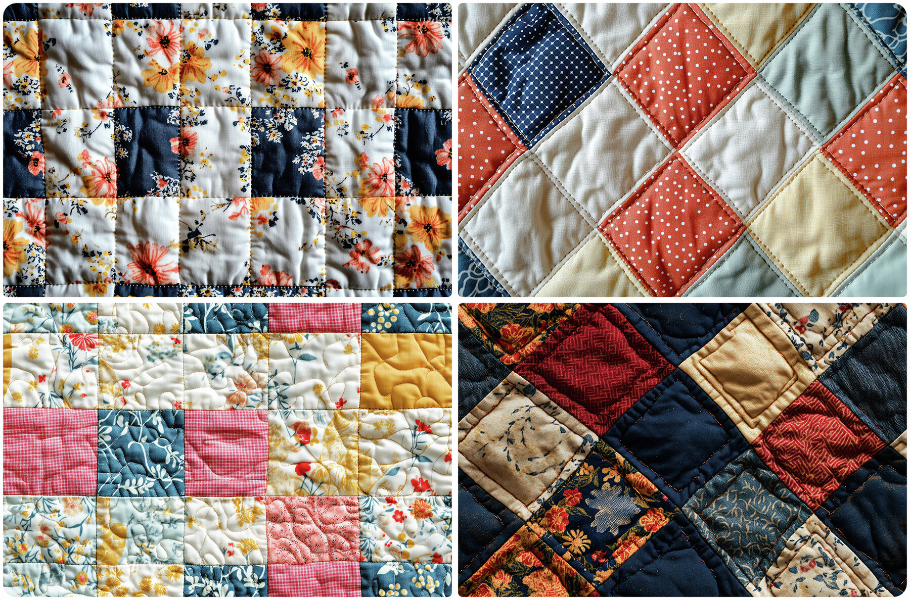 30 Quilting Texture Backgrounds 7