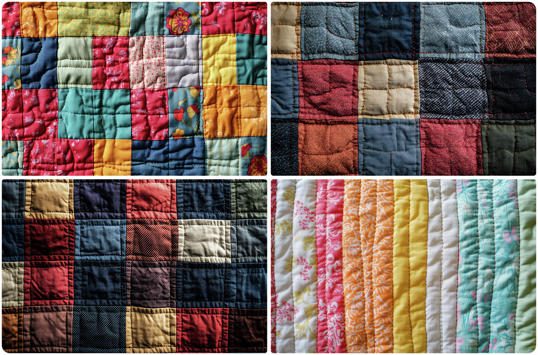 30 Quilting Texture Backgrounds 9