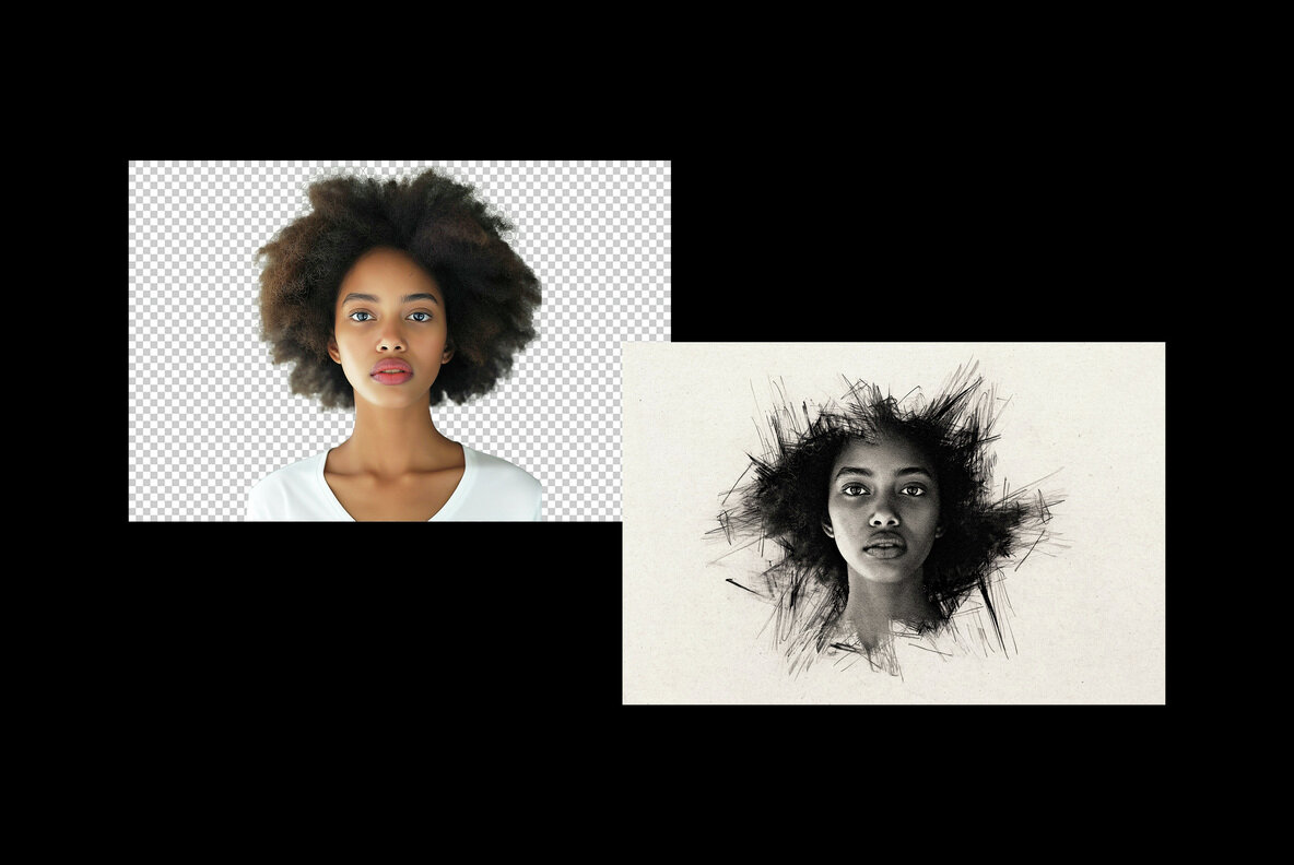 Scribble Sketch Photo Effect 7