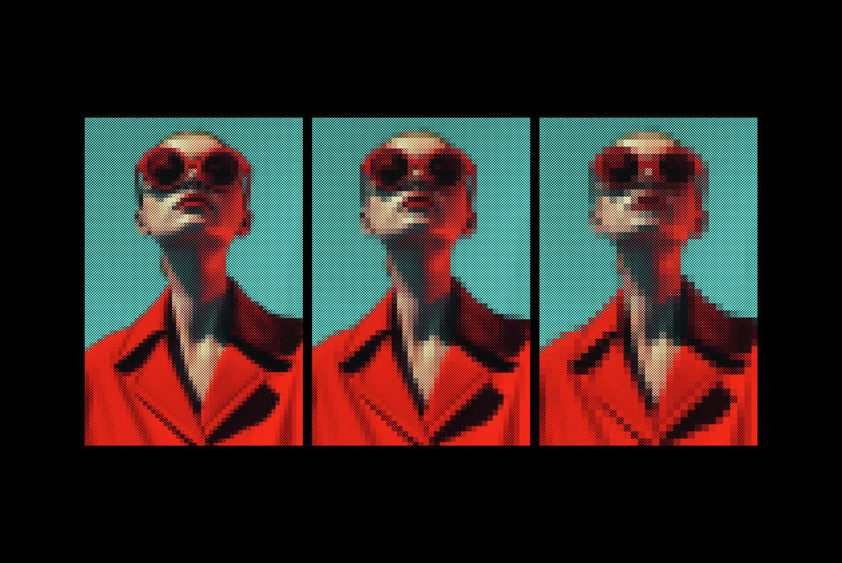 Pixel Art Photo Effect 3