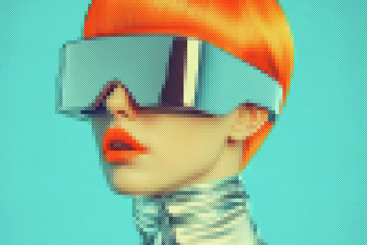 Pixel Art Photo Effect 7