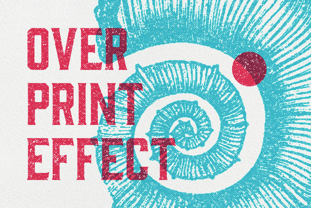 Vintage Overprint Effect 5