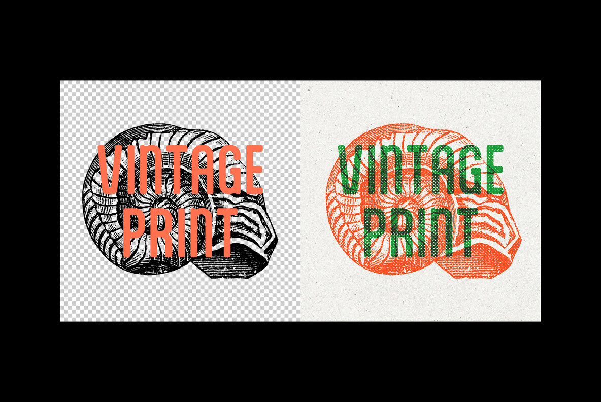 Vintage Overprint Effect 7