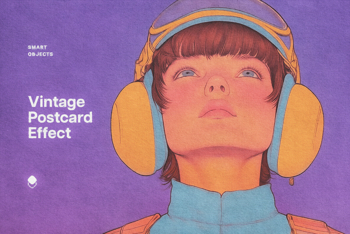 Old Postcard Photo Effect 1