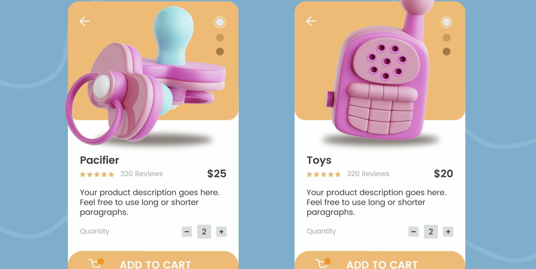 Baby Stuff 3d Icon 3