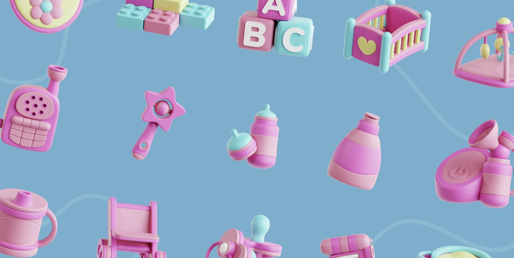 Baby Stuff 3d Icon 7