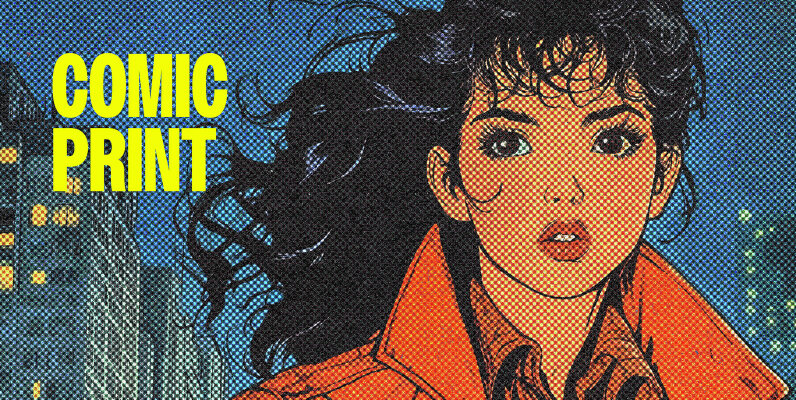 Comic Printing Photo Effect