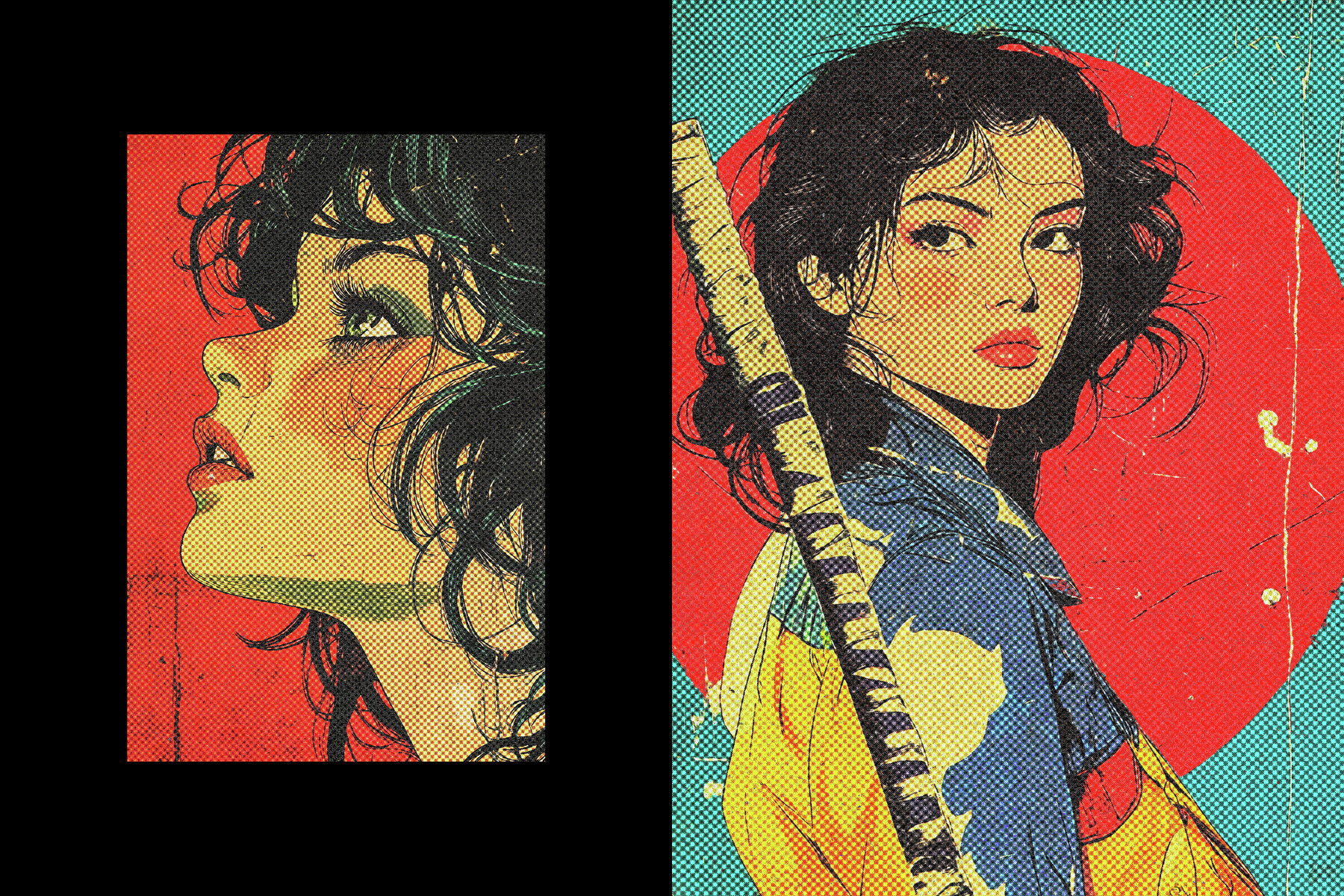 Comic Printing Photo Effect 4