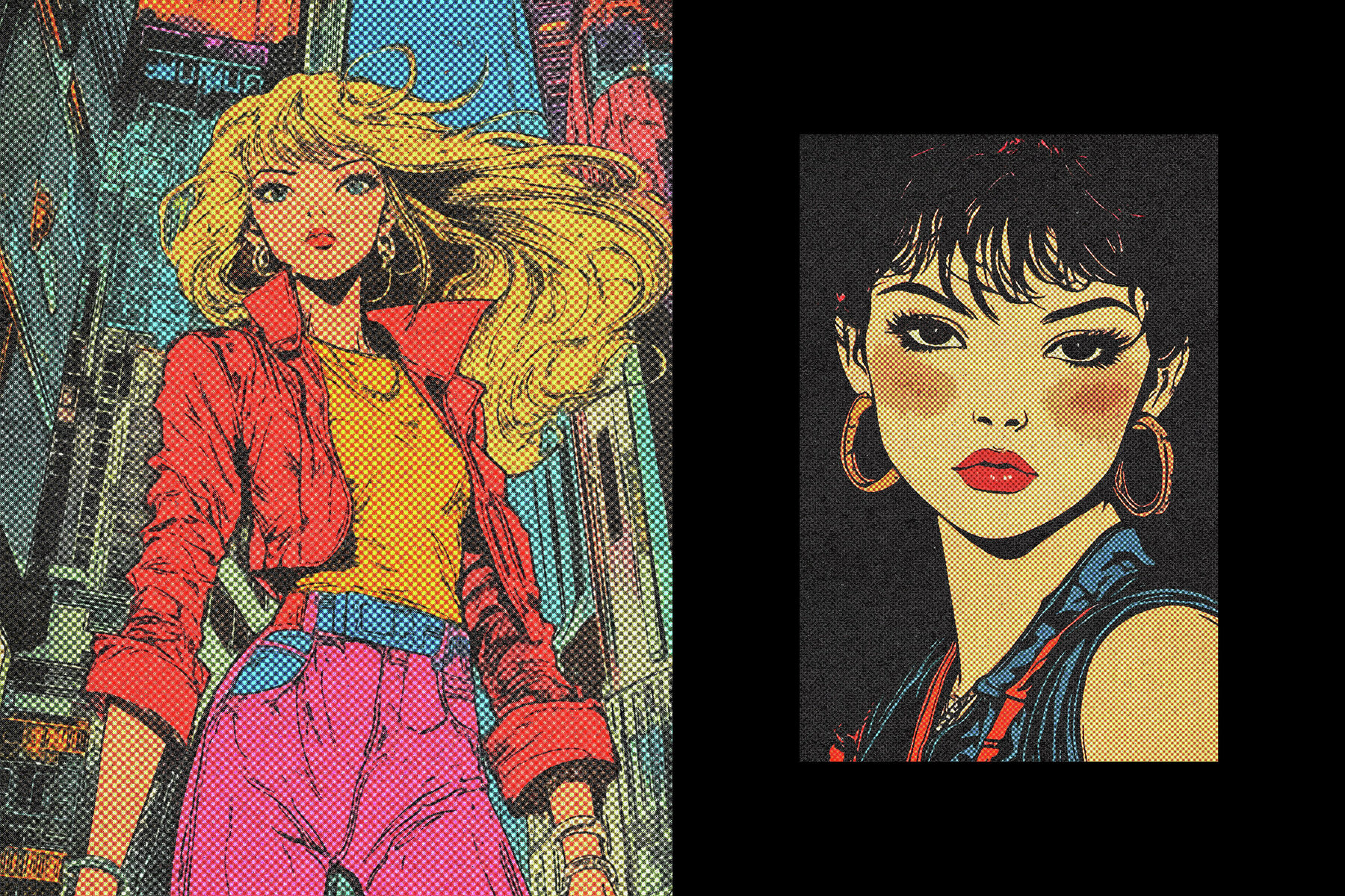 Comic Printing Photo Effect 6