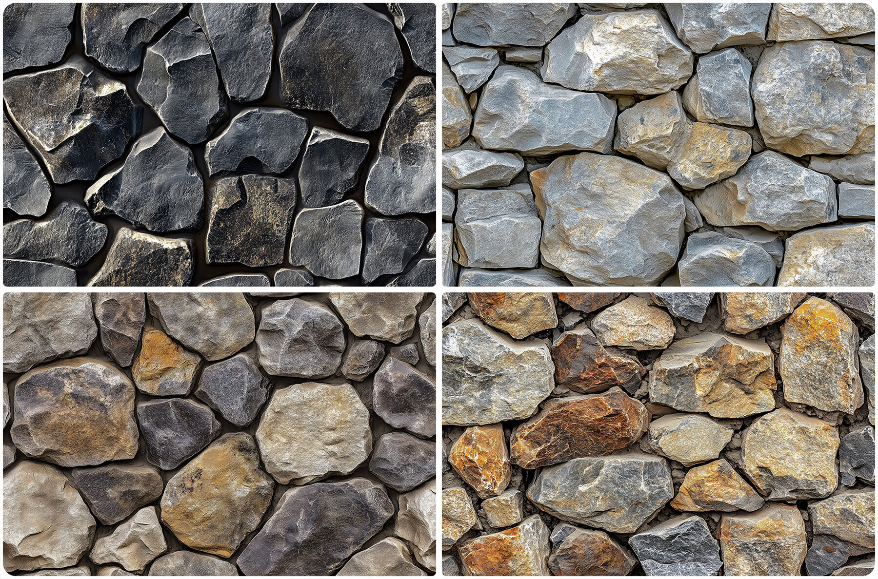 30 Rubble Stone Texture Backgrounds 2