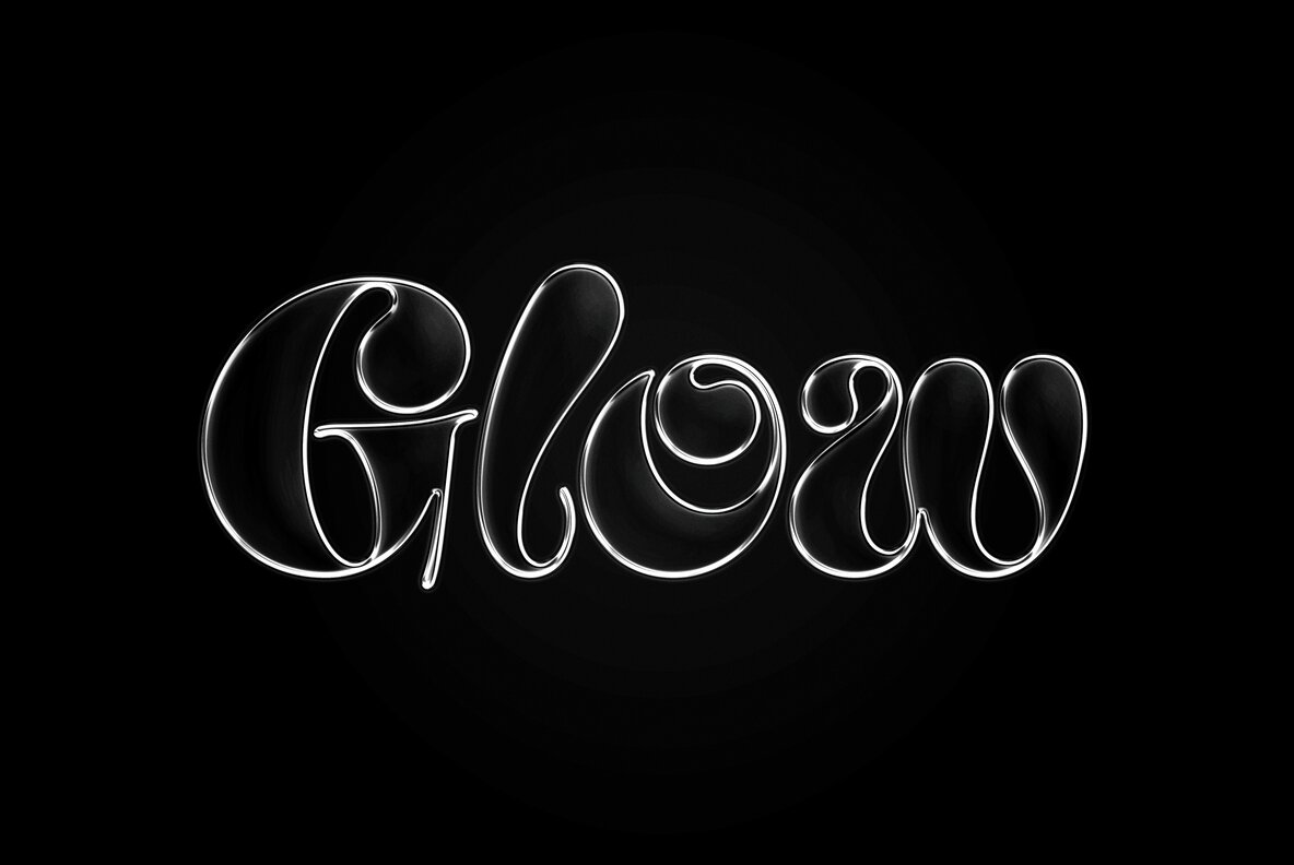 Gold Chromatic Text and Logo Effect 4