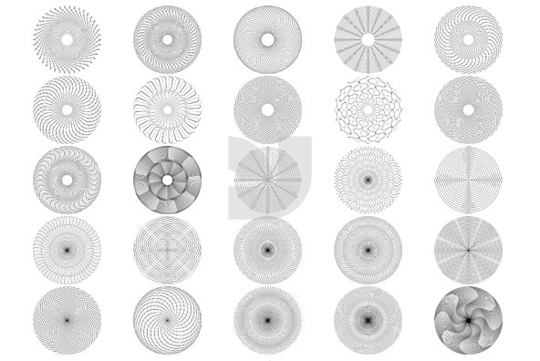 Guilloche Collection 01 4