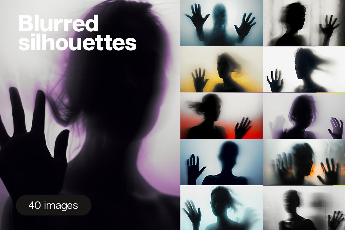 Blurred silhouettes 1