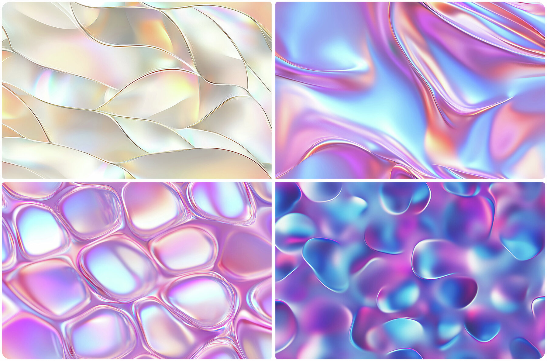 30 Pearlescent Background Textures 2