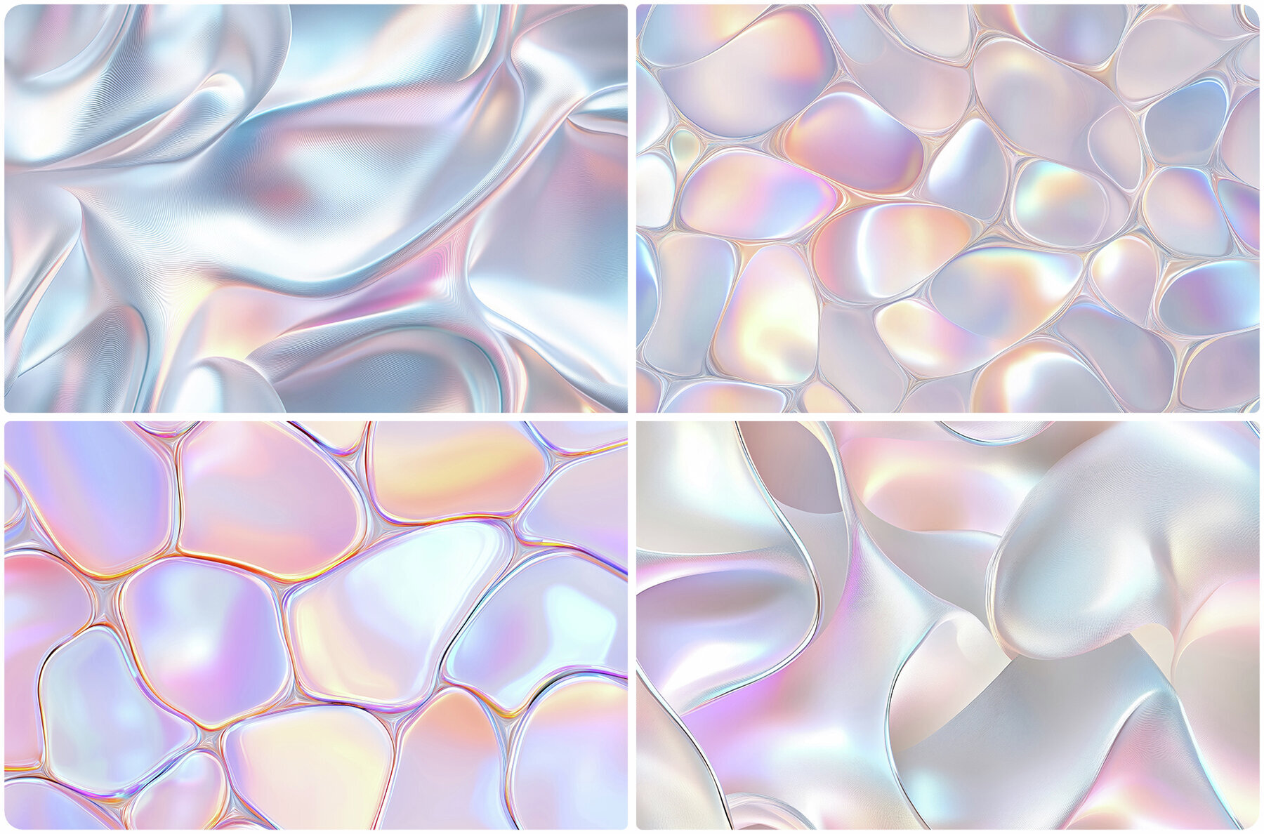 30 Pearlescent Background Textures 3