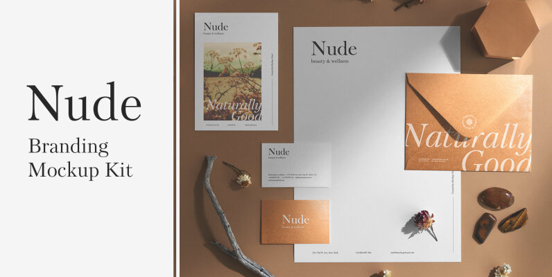 Nude Branding Mockups Kit