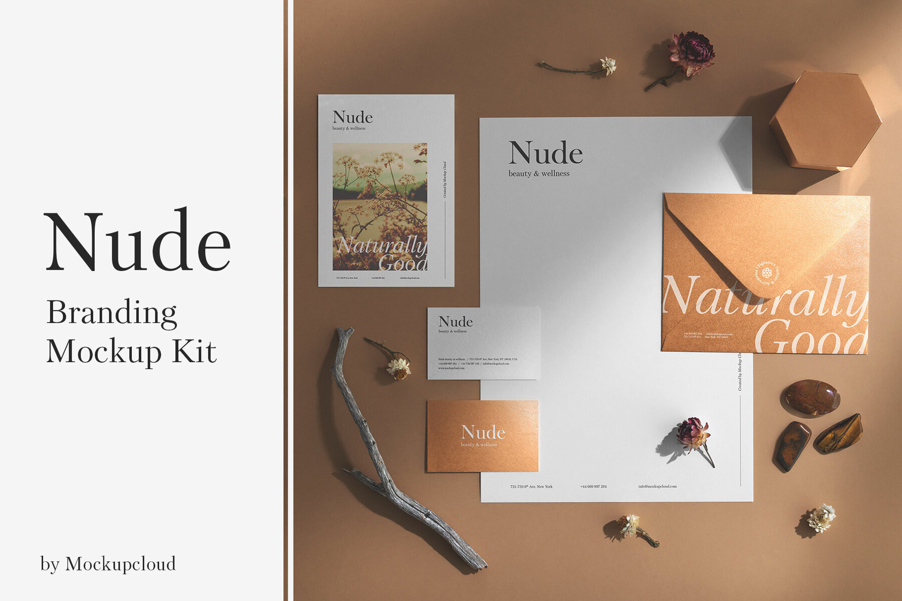 Nude Branding Mockups Kit 1
