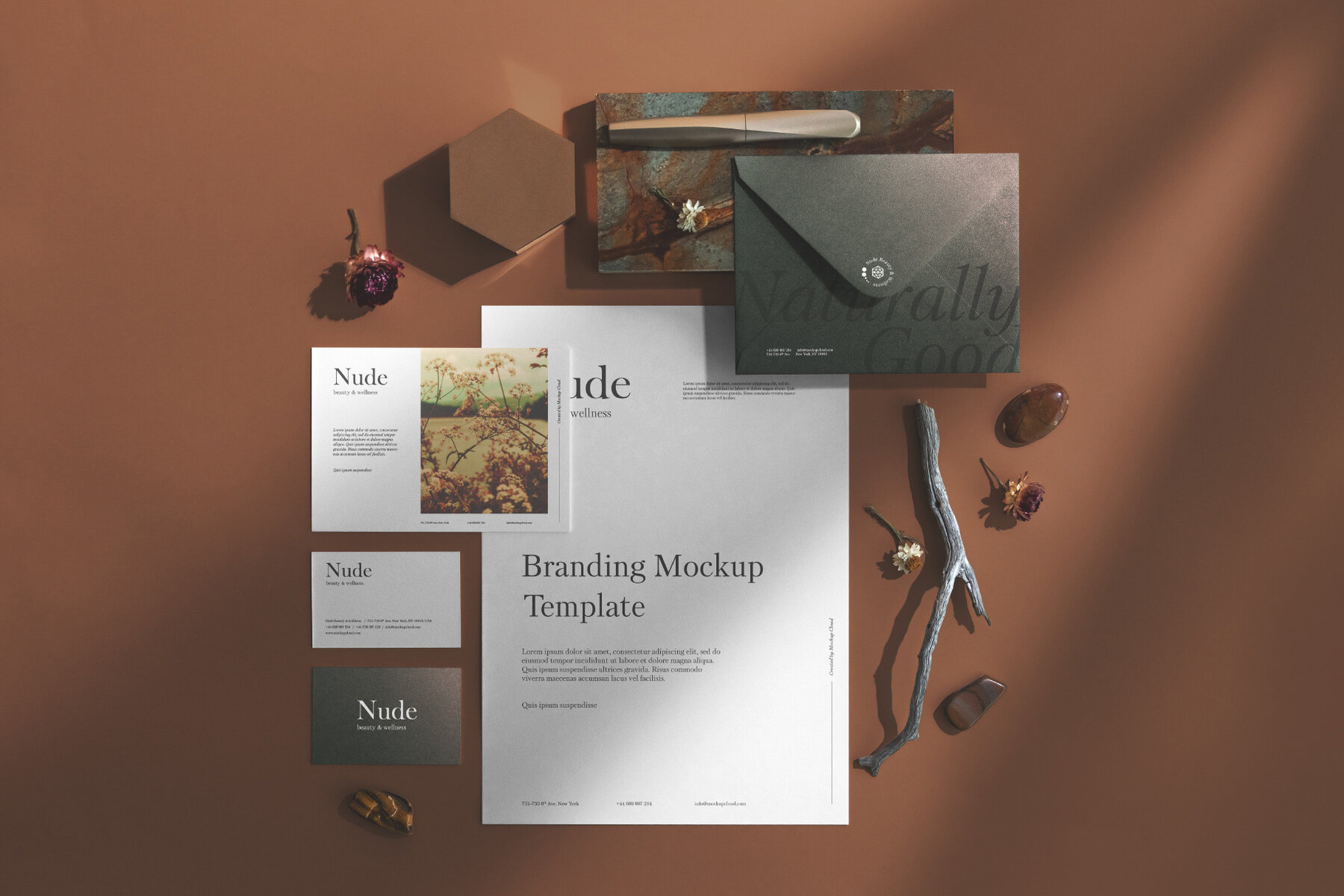 Nude Branding Mockups Kit 4