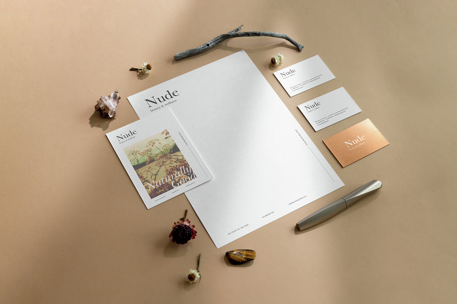 Nude Branding Mockups Kit 7