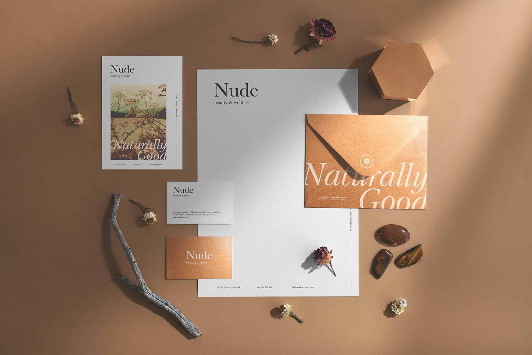 Nude Branding Mockups Kit 11