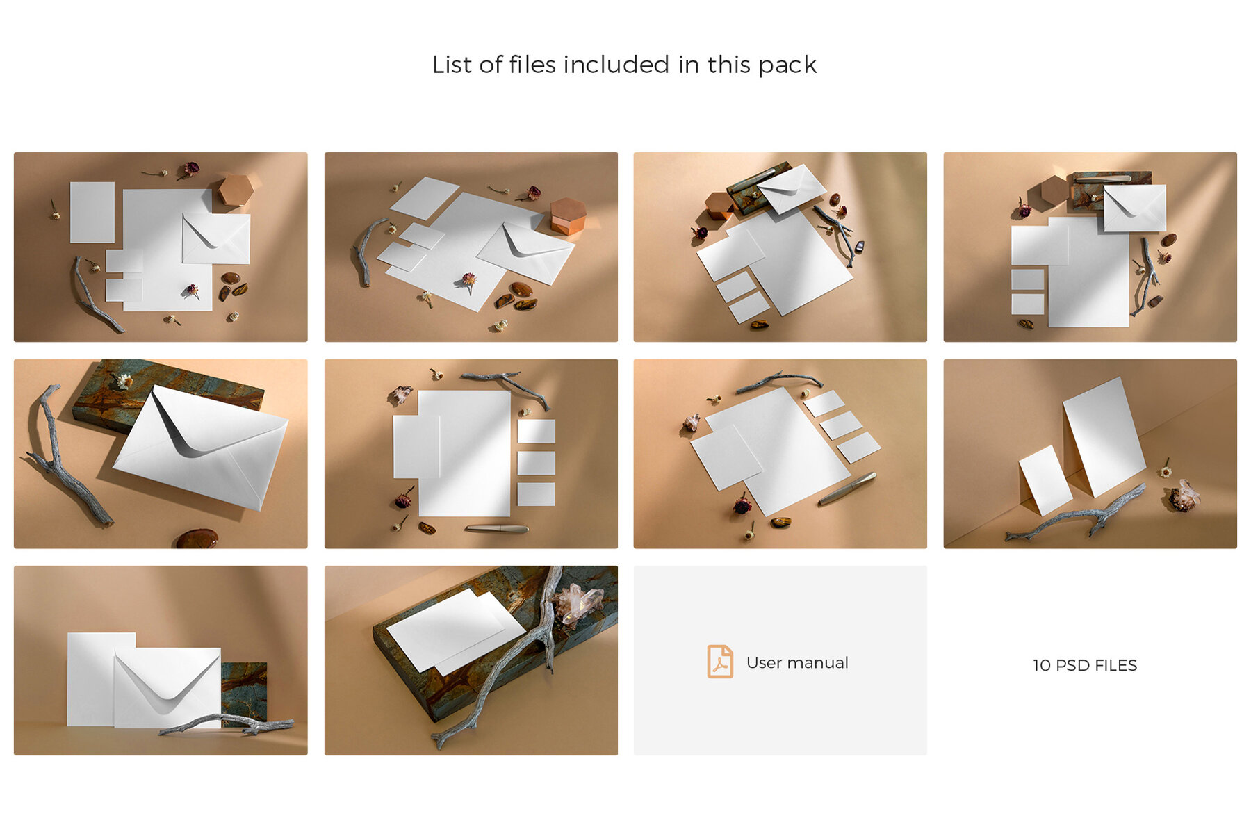 Nude Branding Mockups Kit 12