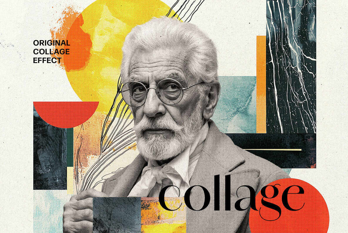 Abstract Collage Photo Effect 1