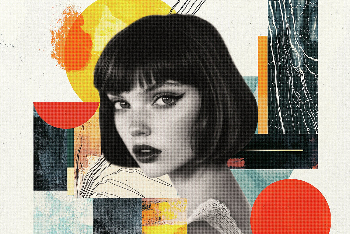 Abstract Collage Photo Effect 4