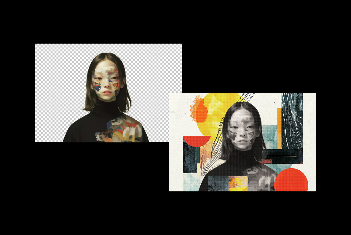 Abstract Collage Photo Effect 7