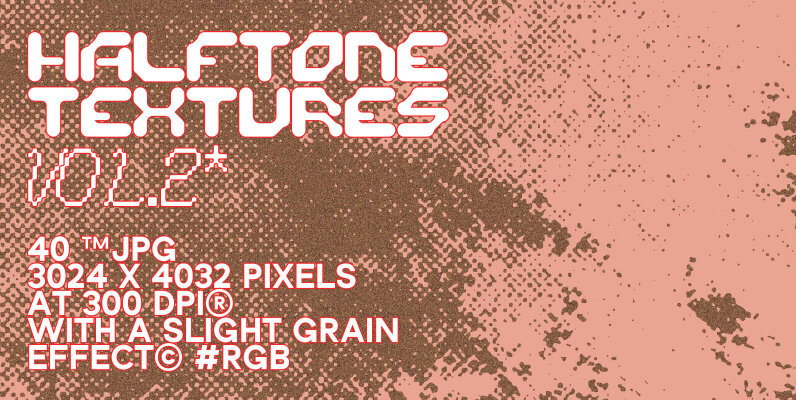 Halftone Textures Vol 2