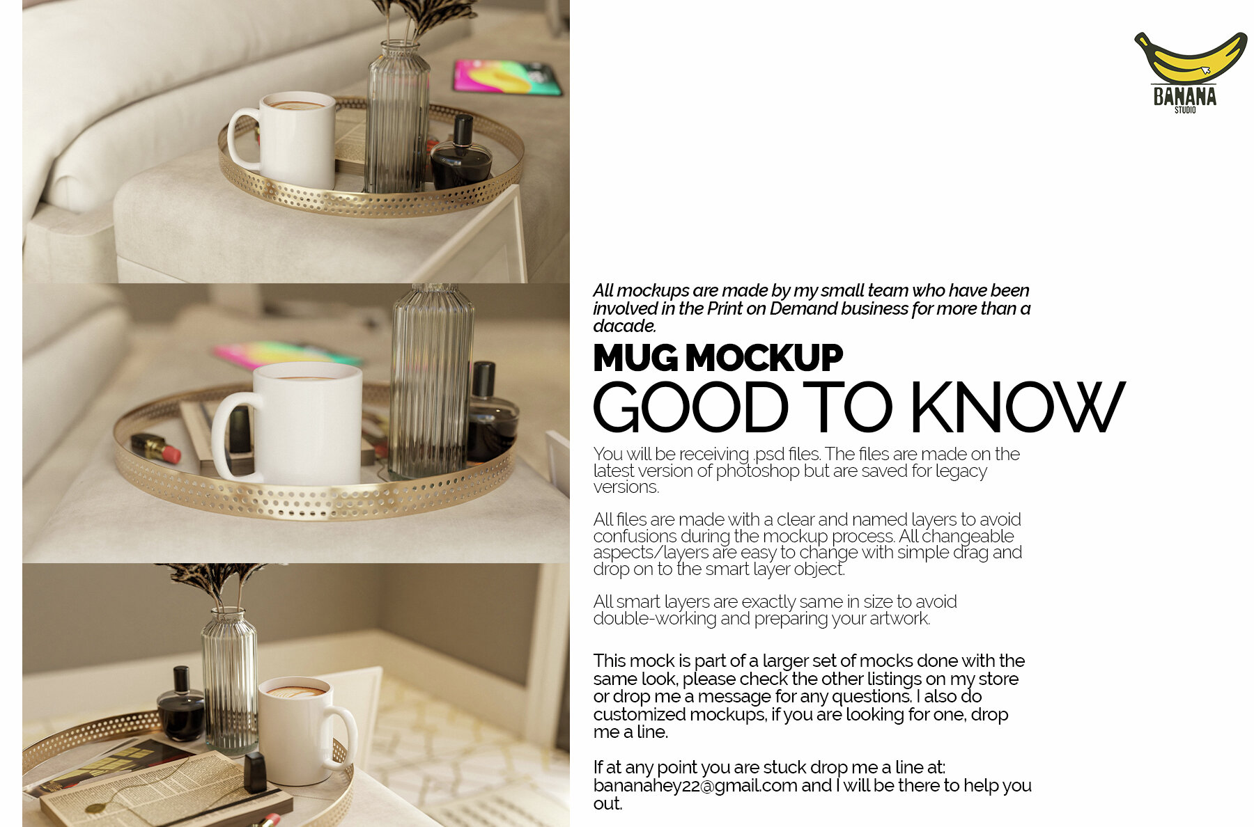 Sublimation 11oz White Mug Mockup Bundle 5