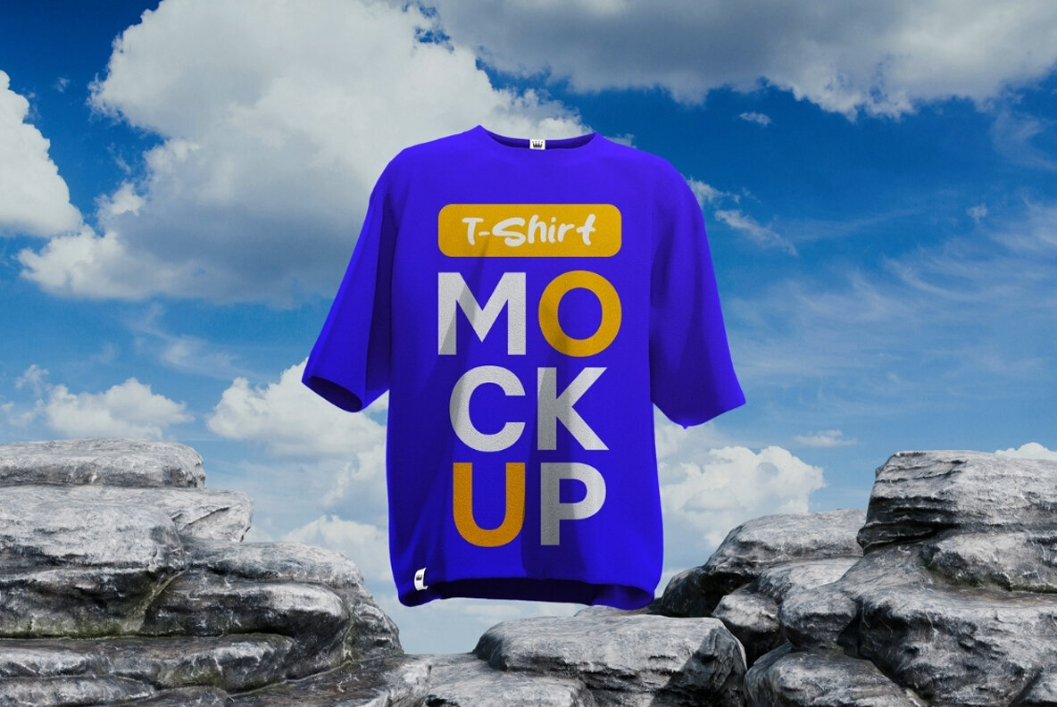 3 T Shirt Mockup 2
