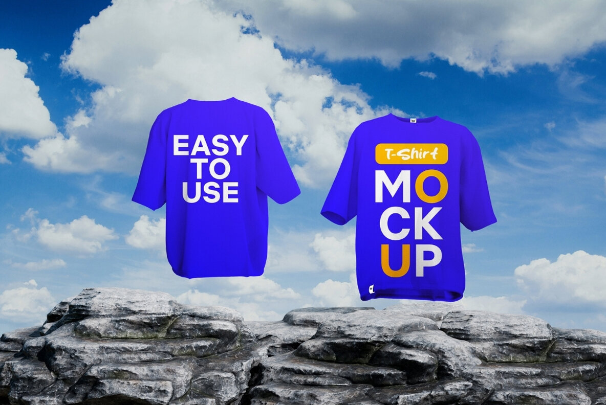 3 T Shirt Mockup 3