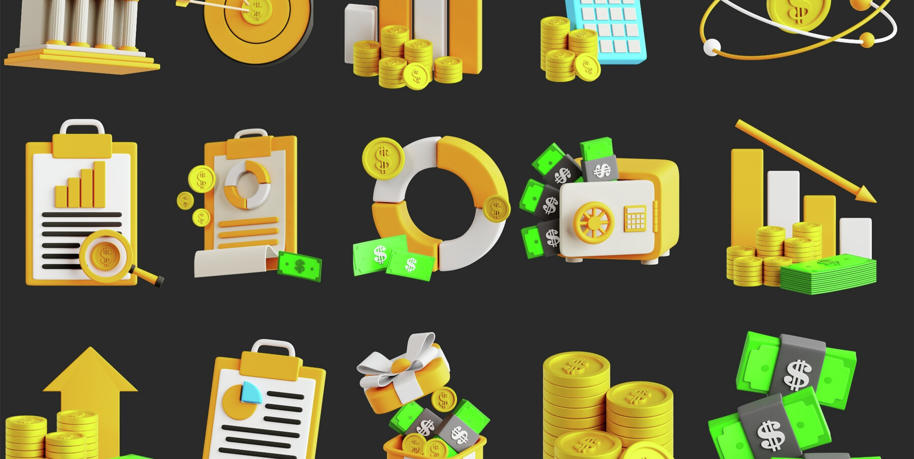 Finance 3d Icon 5