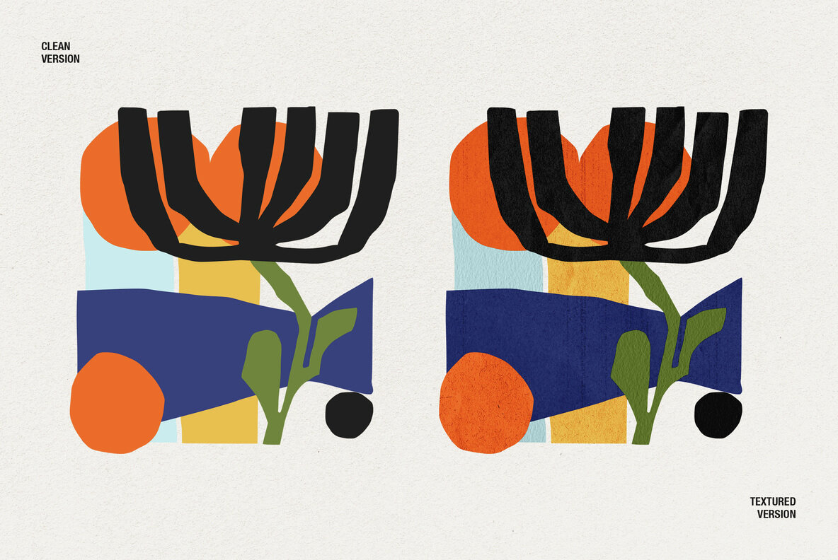 Paper Cut Out Shapes Collection 10