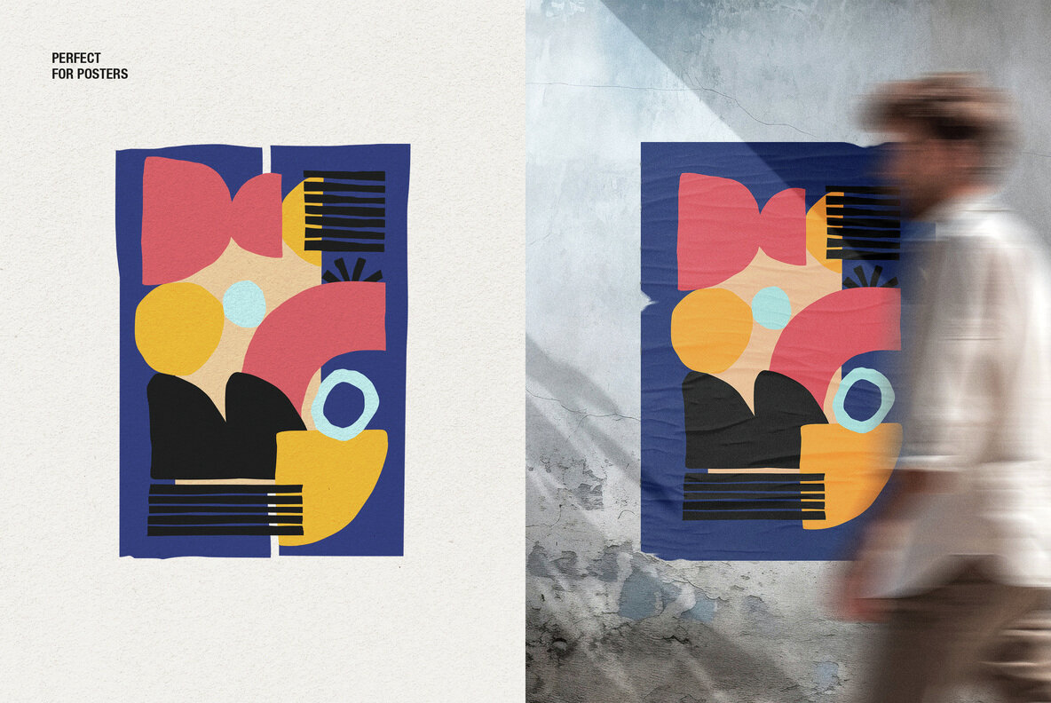 Paper Cut Out Shapes Collection 12