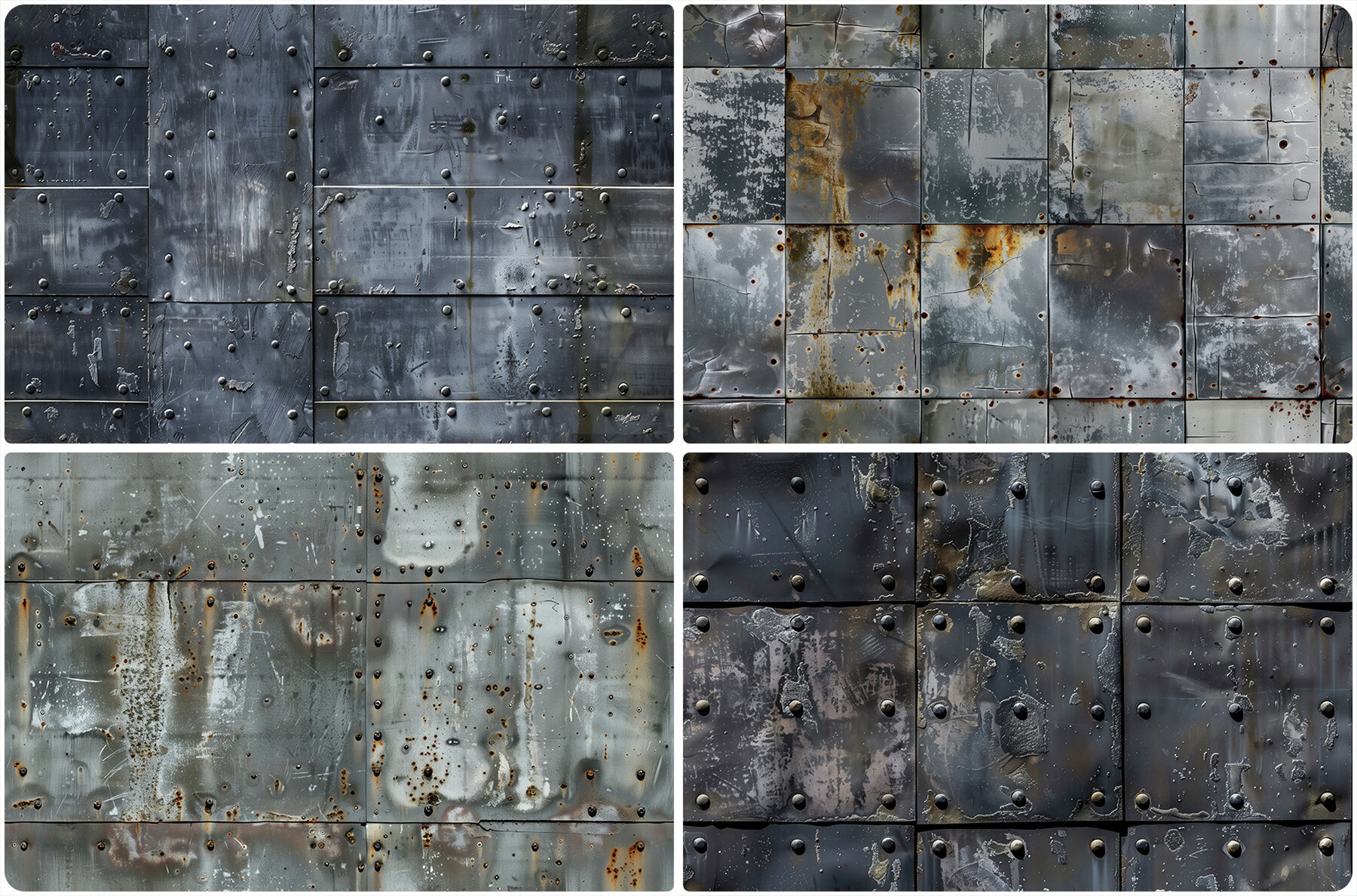 30 Metal Wall Texture Backgrounds 3