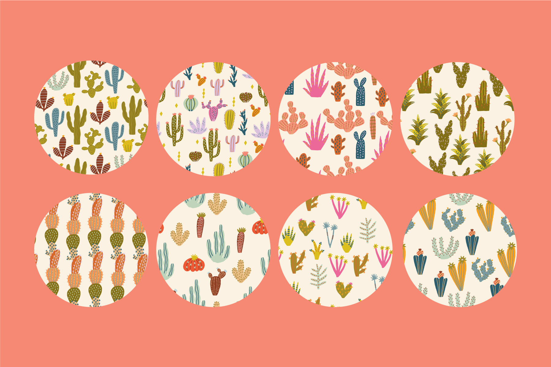 Cactus Graphic Collection 4