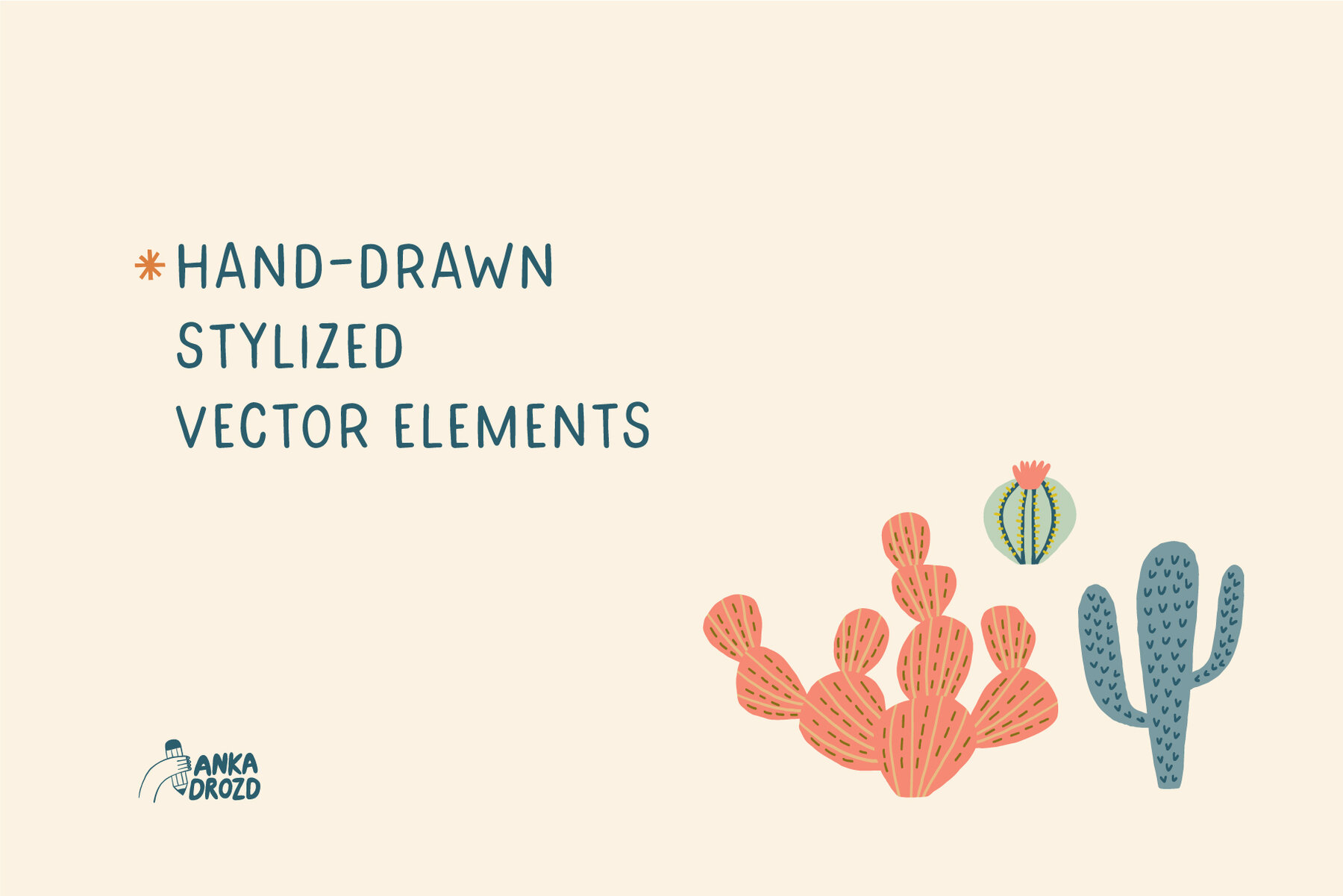 Cactus Graphic Collection 7