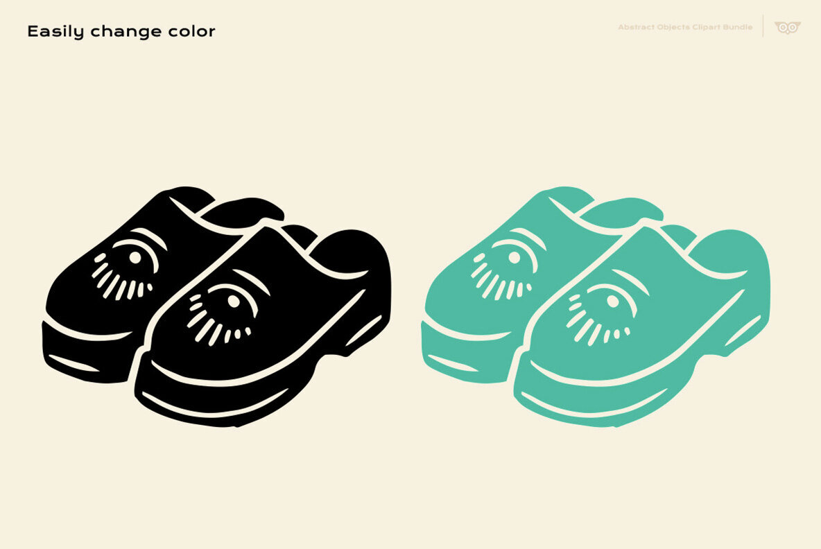 Abstract Objects Clipart Bundle 3