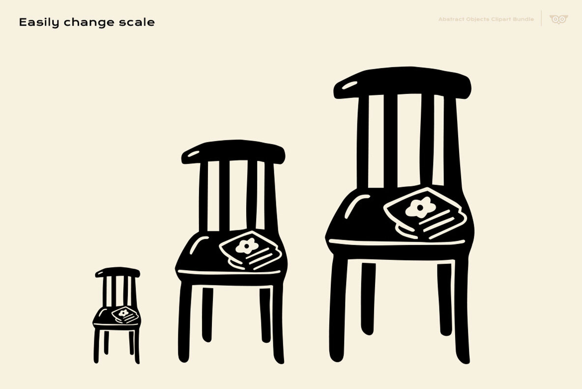 Abstract Objects Clipart Bundle 4