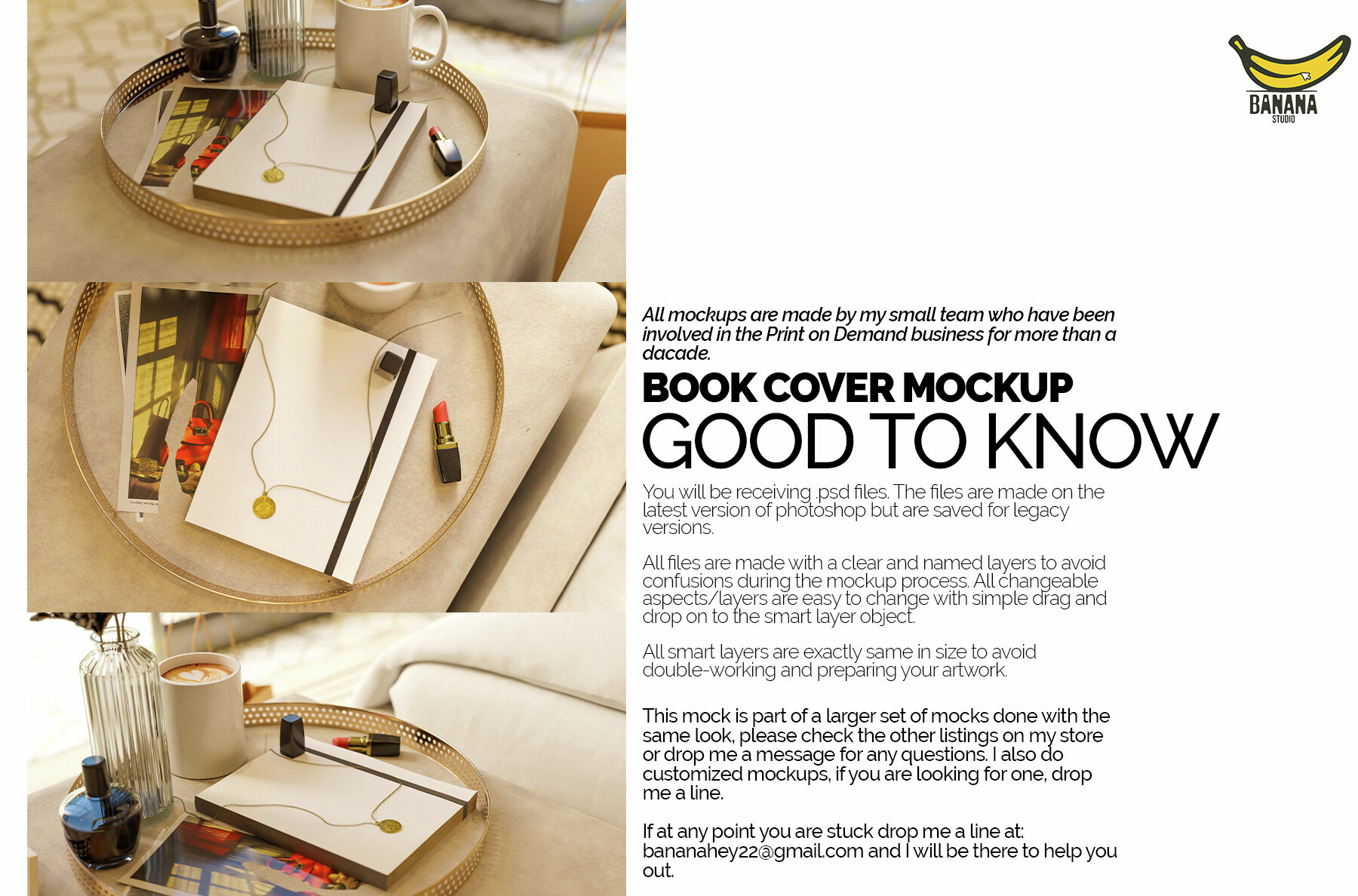 Soft Cover Book Mockup Bundle Set in a Femme Style Bedroom 5